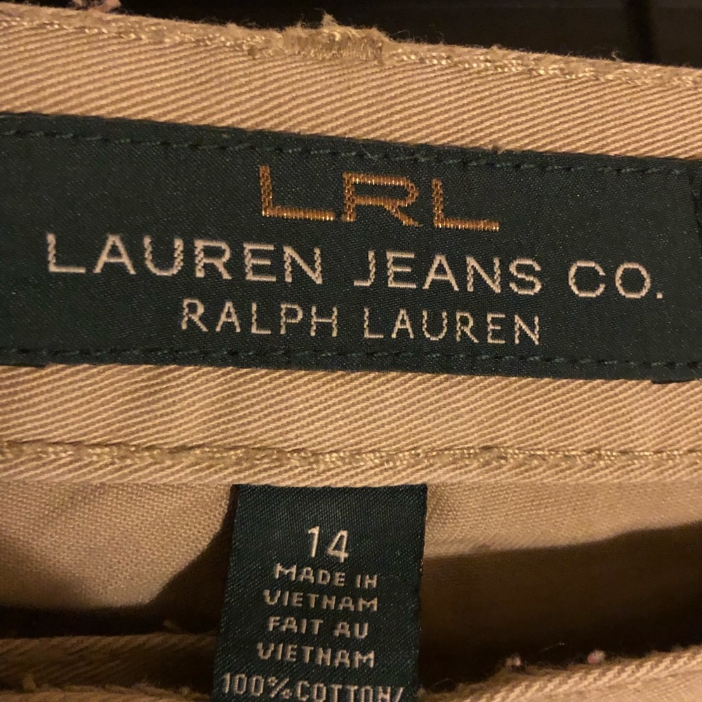 LRL Khaki capris - Picture 4 of 4